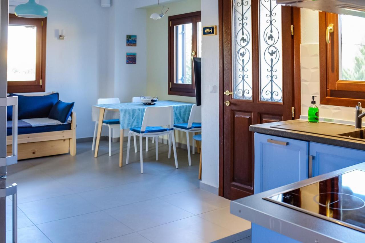 Seasidelongo Houses 1 Min From The Beach Of Nikiti 외부 사진